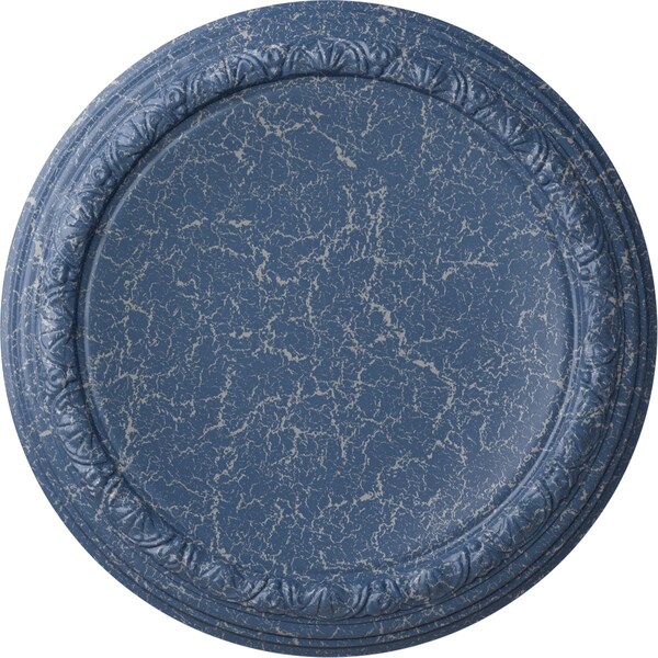 Ekena Millwork Carlsbad Ceiling Medallion (Fits Canopies up to 14 1/4"), 19 1/2"OD x 1 3/4"P, Americana Crackle CM19CAAMC - main